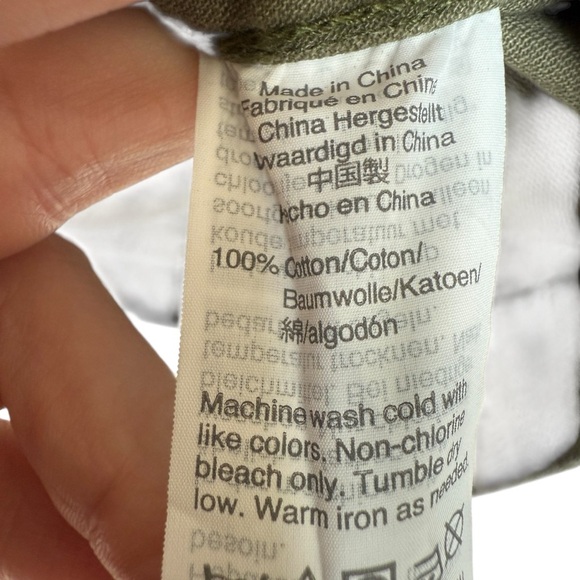 Madewell Women's Military Utility Jacket Green Military Style Size S Casual Fall - Picture 9 of 9